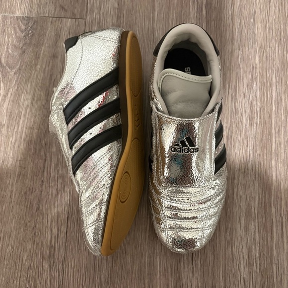 adidas Shoes - adidas Taekwondo Sneakers Silver 6.5W